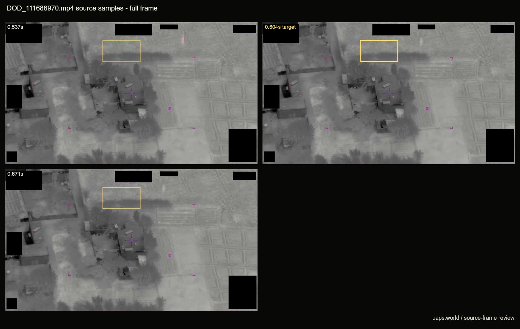 DOW-UAP-D032, Mission Report, Syria, October 2024