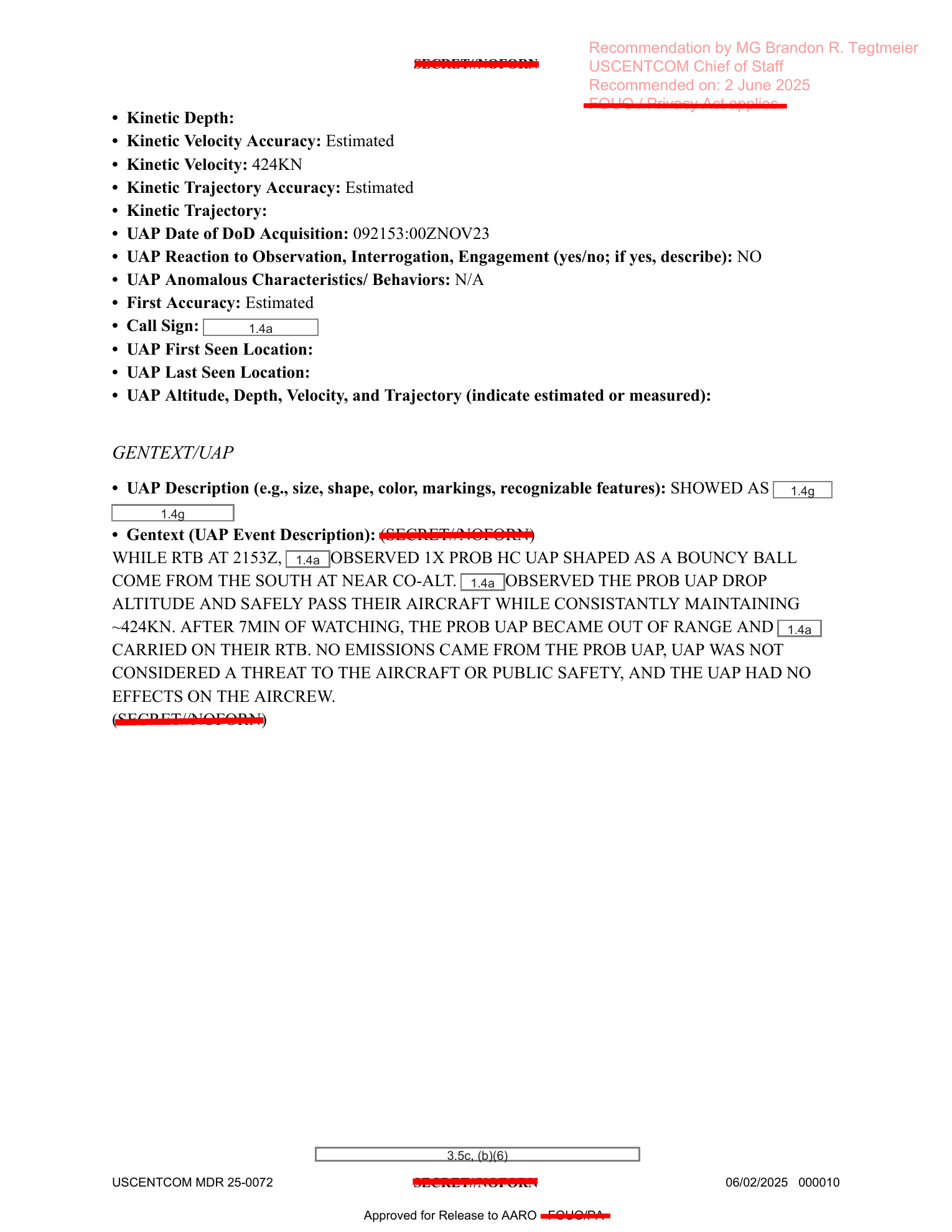 dow uap d74 page10 mission report source page