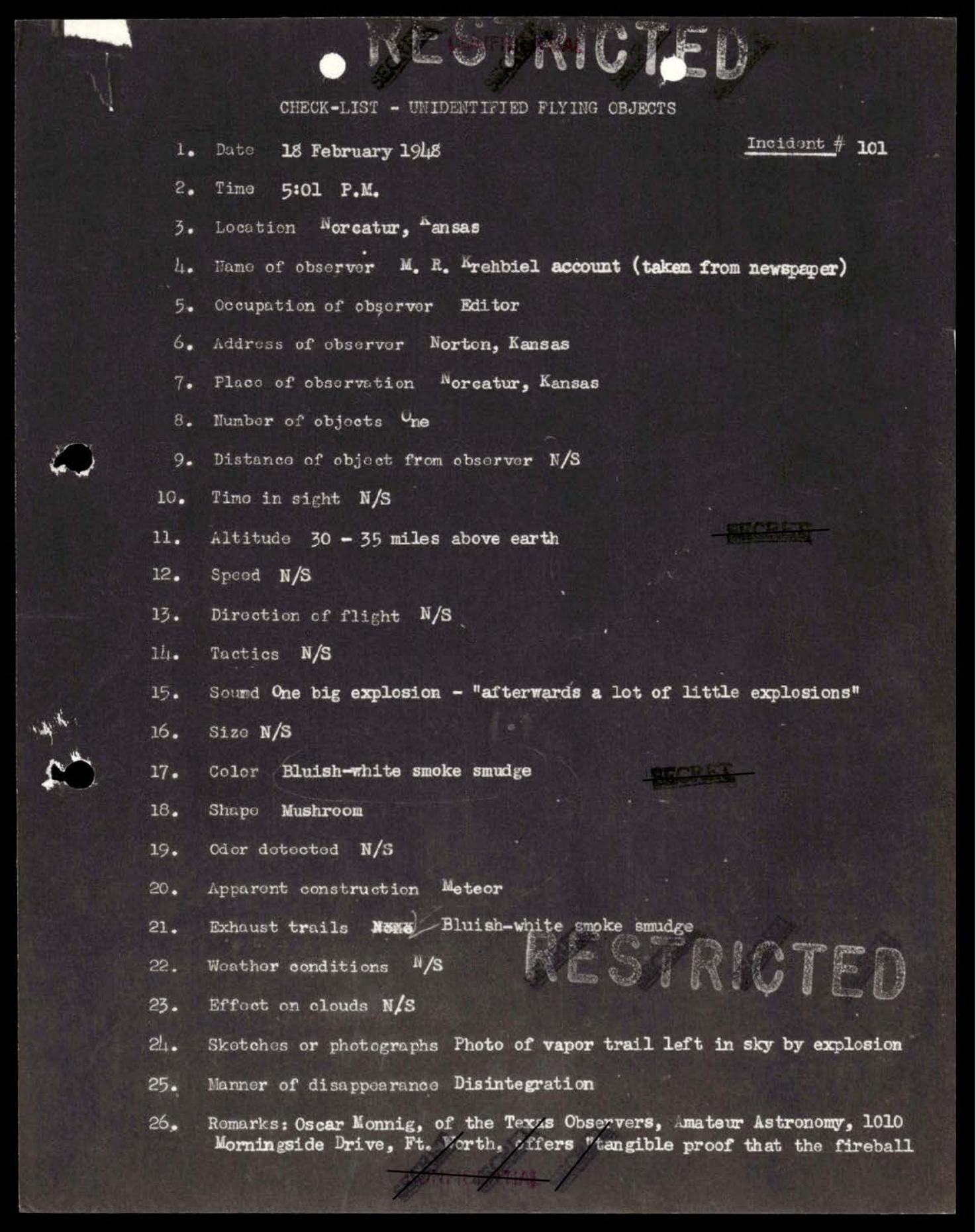 norcatur incident 101 source page 3