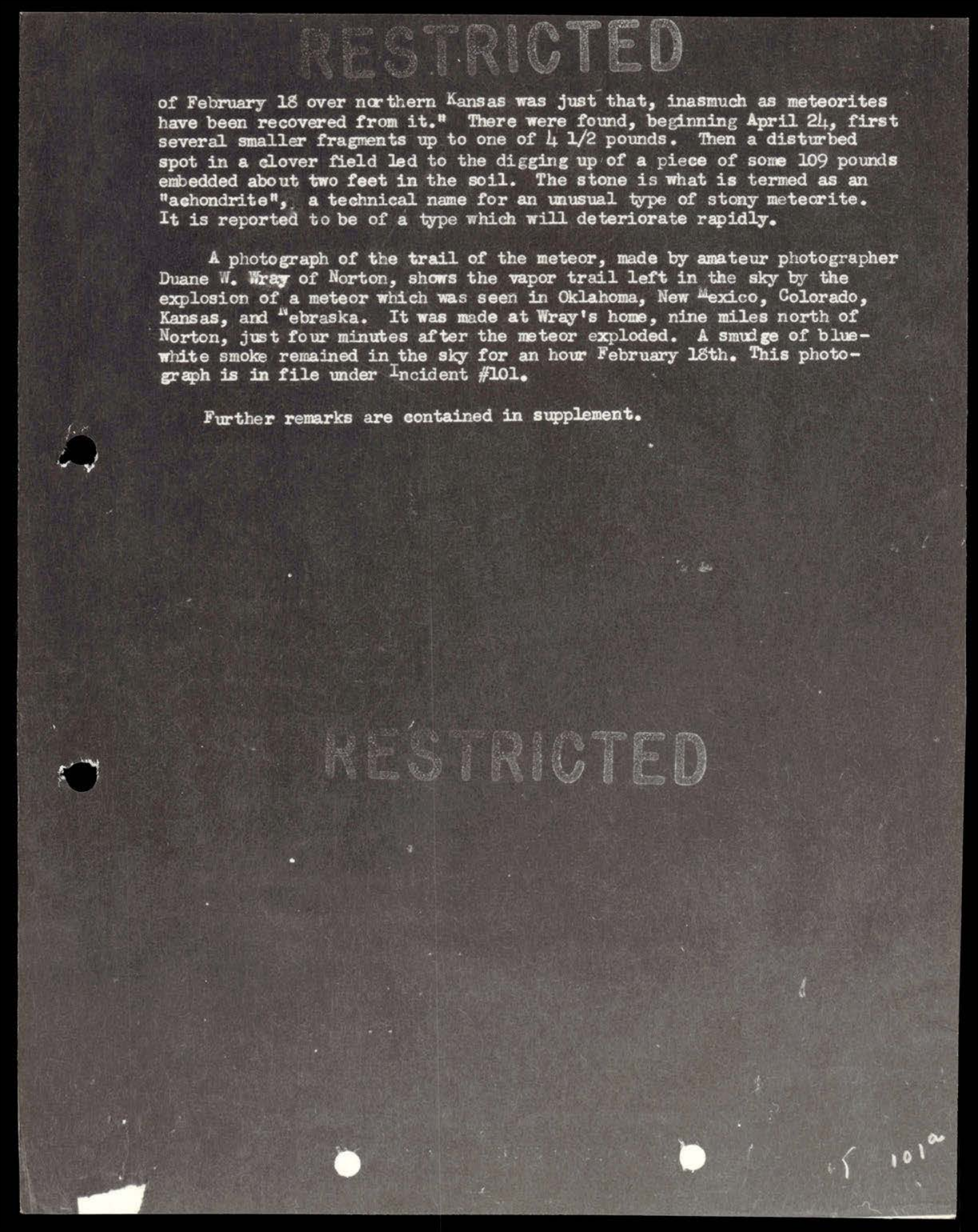 norcatur incident 101 source page 4