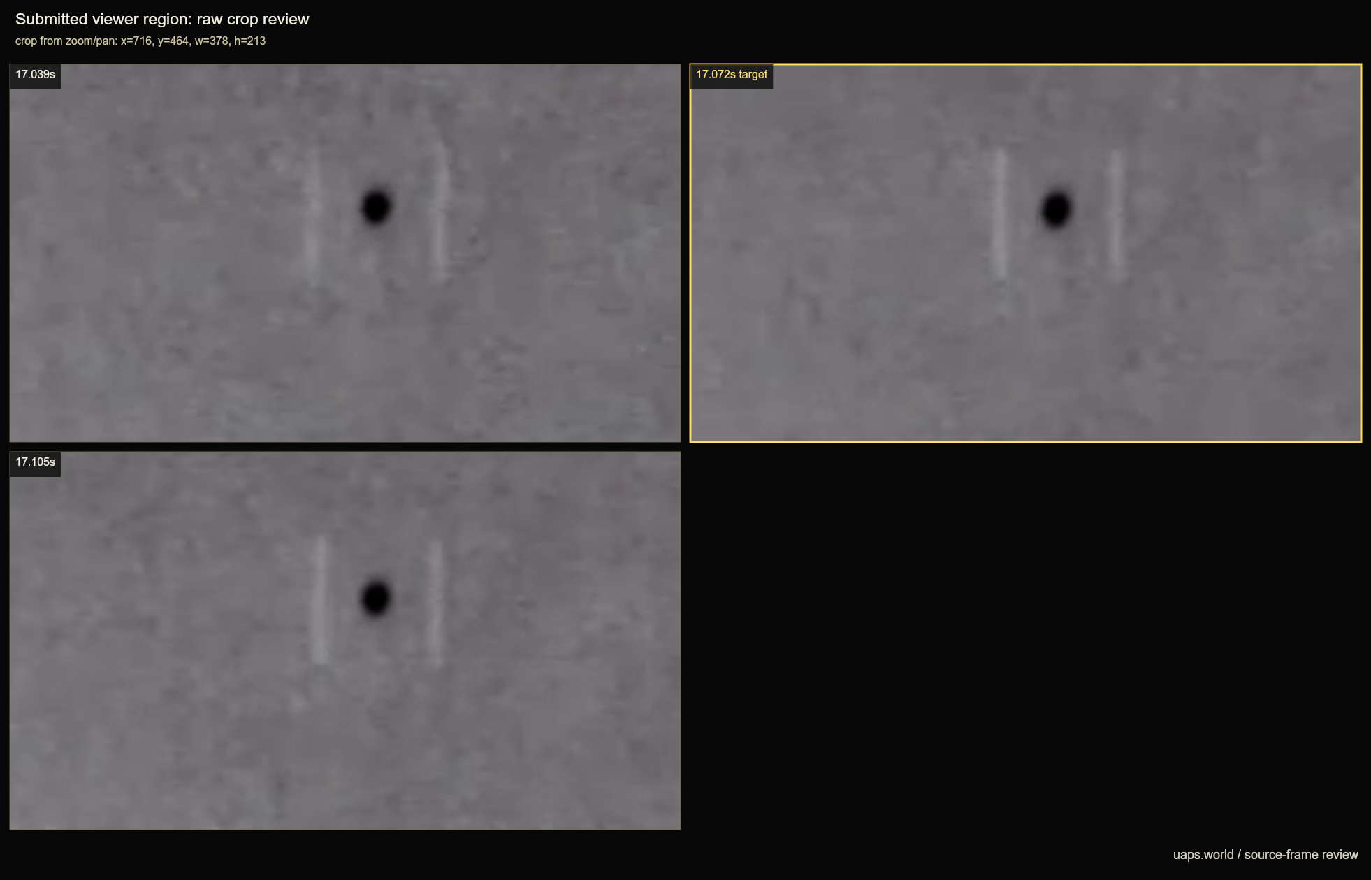 fa18 flir 17072 frame adjacent geometry review