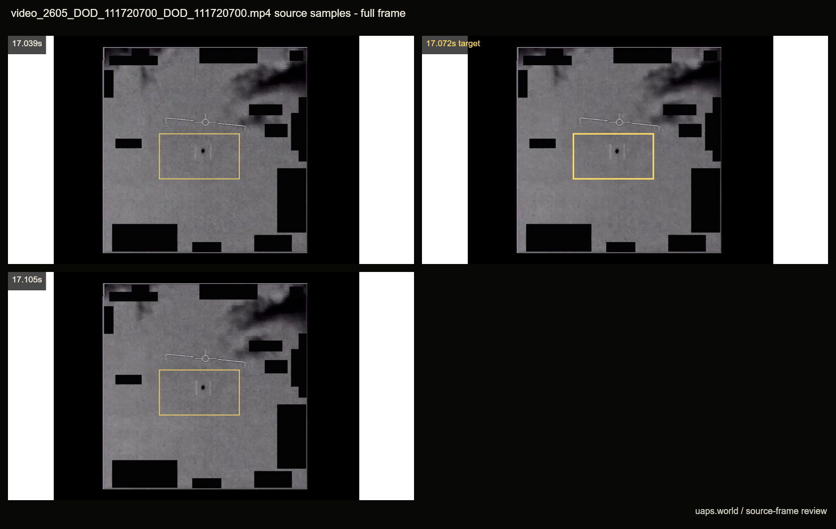 fa18 flir 17072 frame adjacent source frame contact sheet
