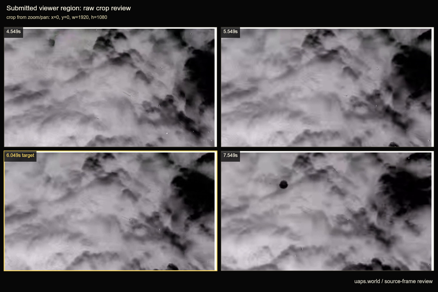 video 2605 dod 111719732 6049 cloud obscuration review geometry review