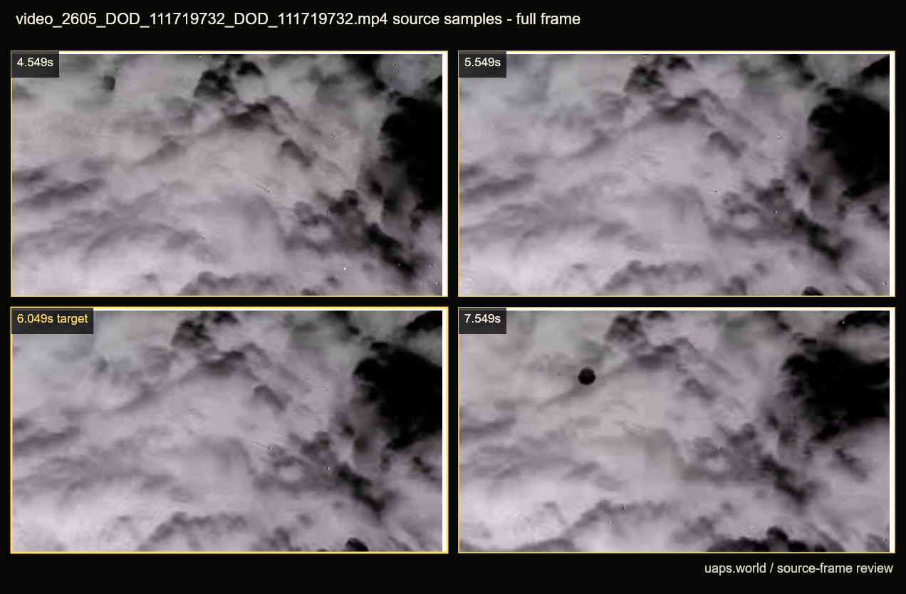 video 2605 dod 111719732 6049 cloud obscuration review source frame contact sheet
