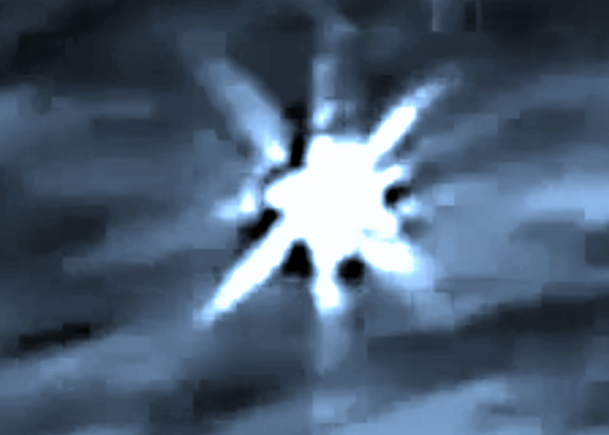 DOW-UAP-PR056, "Spherical UAP pulsing over water [CALLSIGN]"