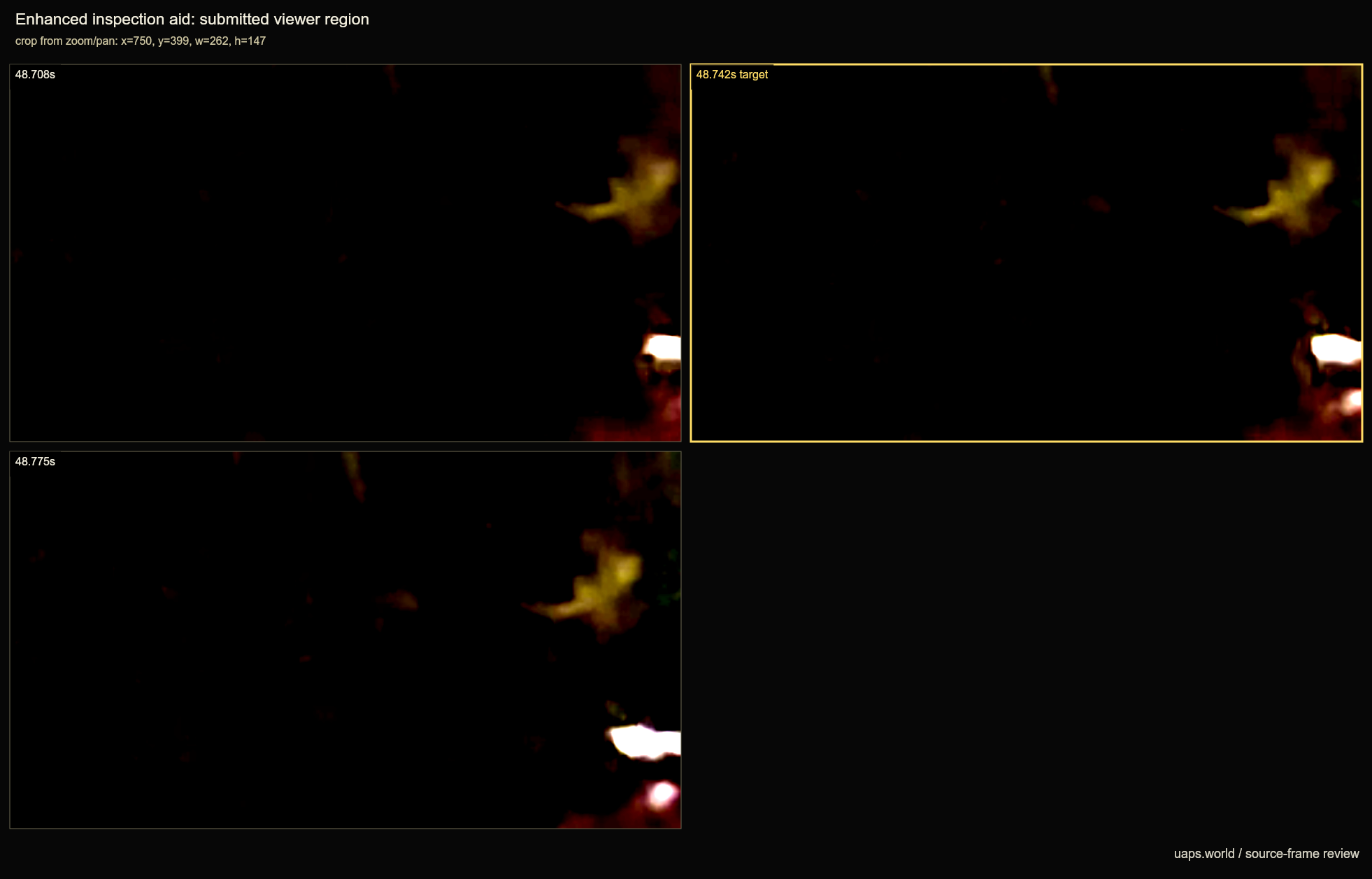 FBI-UAP-PR004, “Northeastern Orb Sighting,” 2025