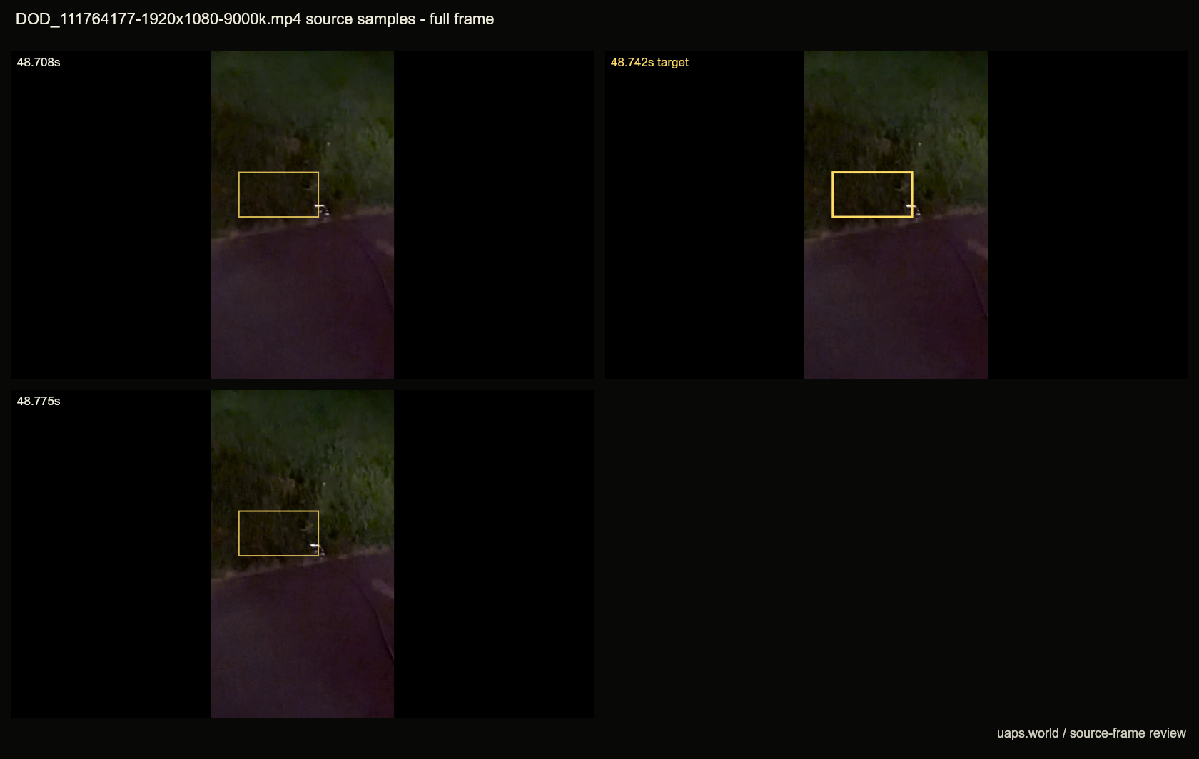 FBI-UAP-PR004, “Northeastern Orb Sighting,” 2025
