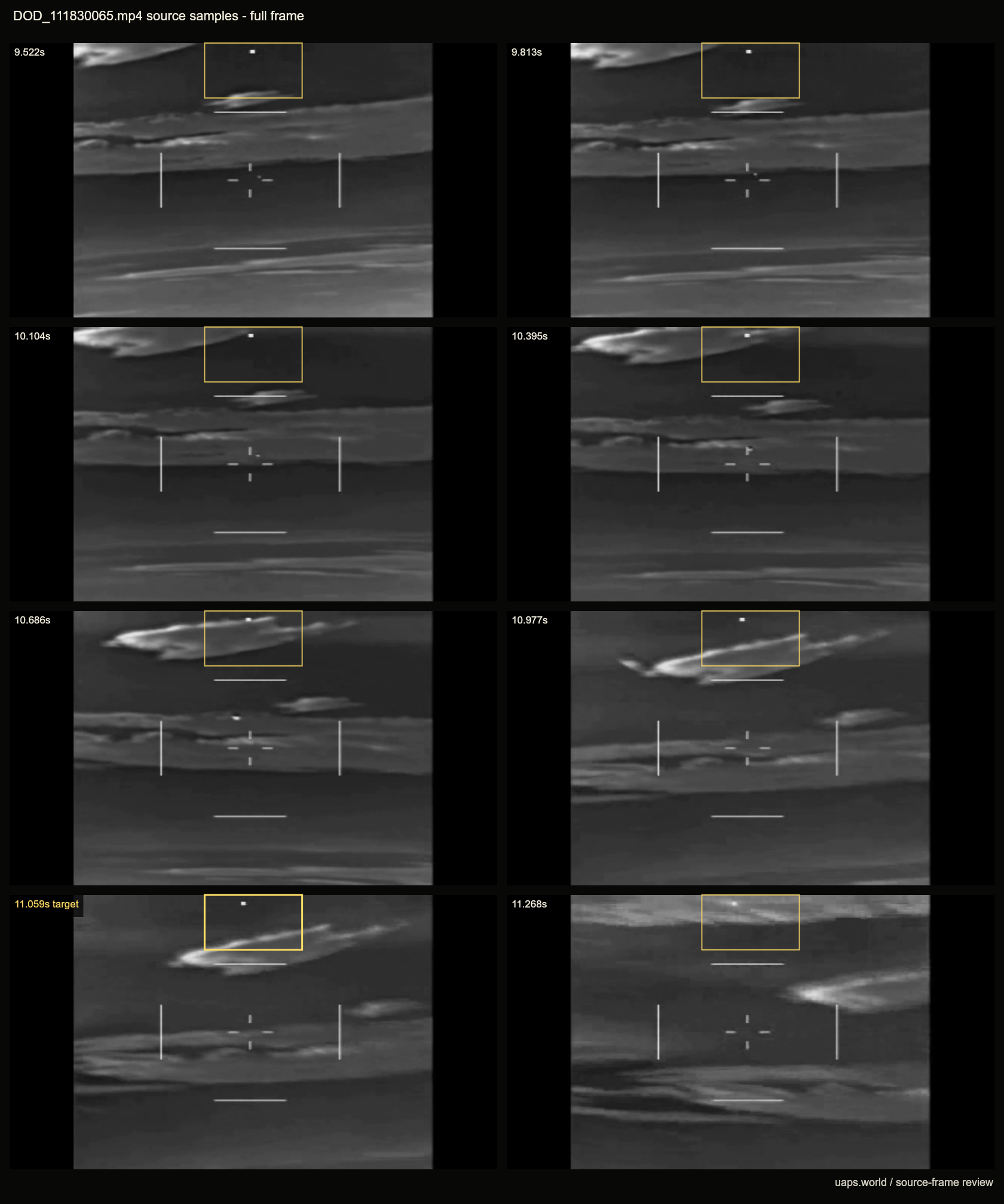 c93 09522 11268 pre disappearance object zoom source frame contact sheet