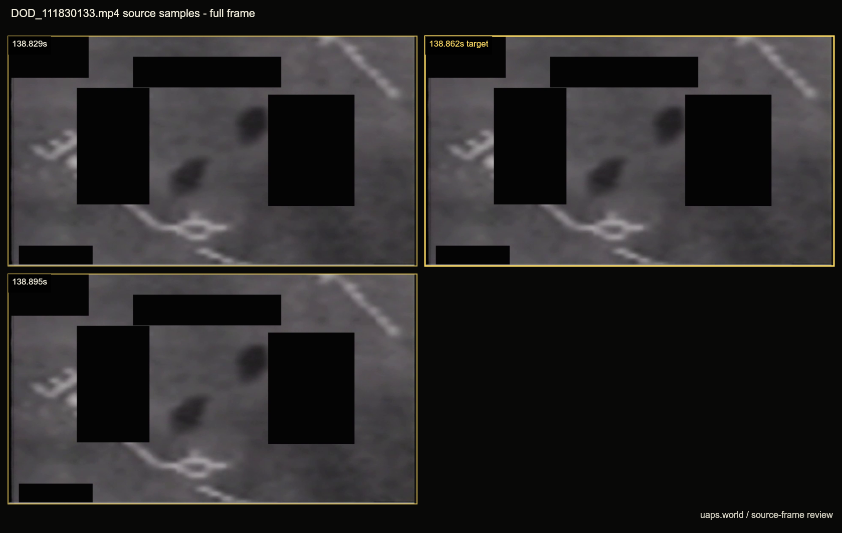 dod 111830133 138862 frame review source frame contact sheet