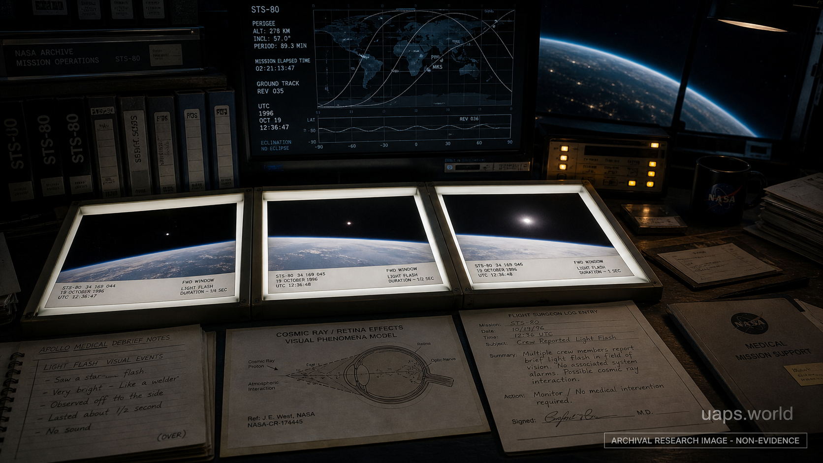 release 4 nasa sts80 light flash guide cover generated watermarked