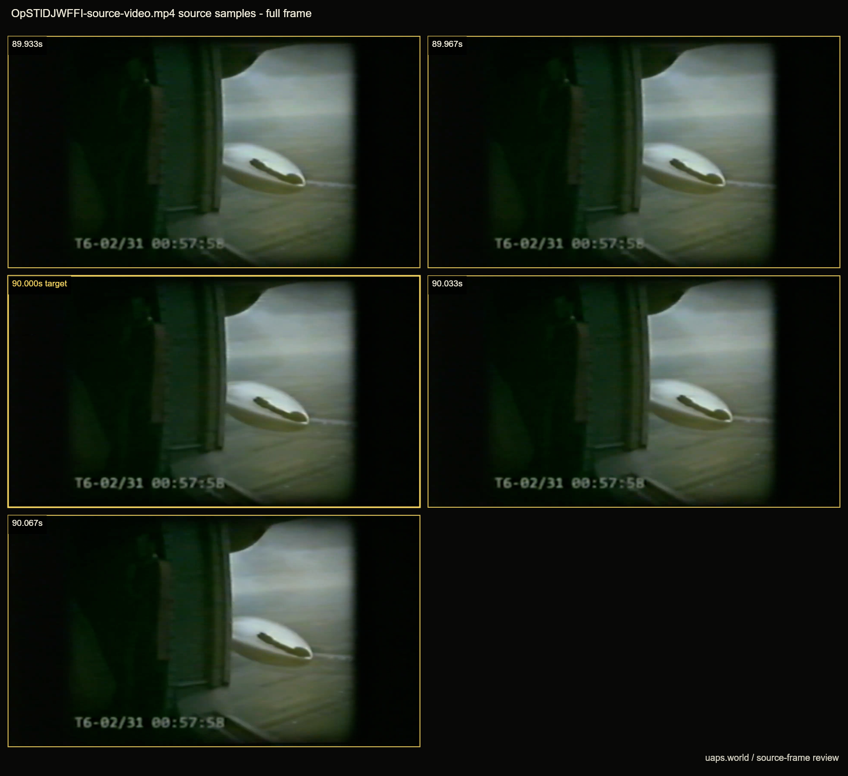 qtecqot OpSTlDJWFFI color disc temporal consistency source frame contact sheet