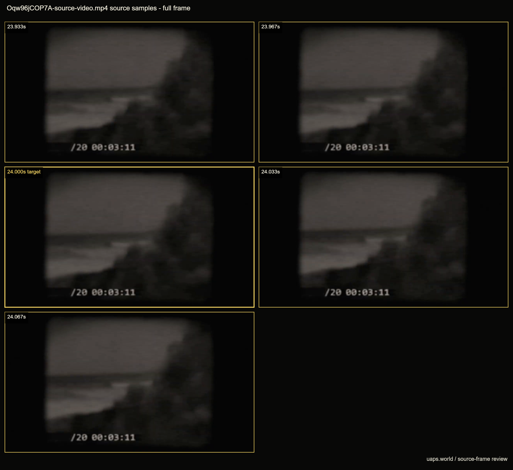 qtecqot Oqw96jCOP7A recovery craft temporal consistency source frame contact sheet