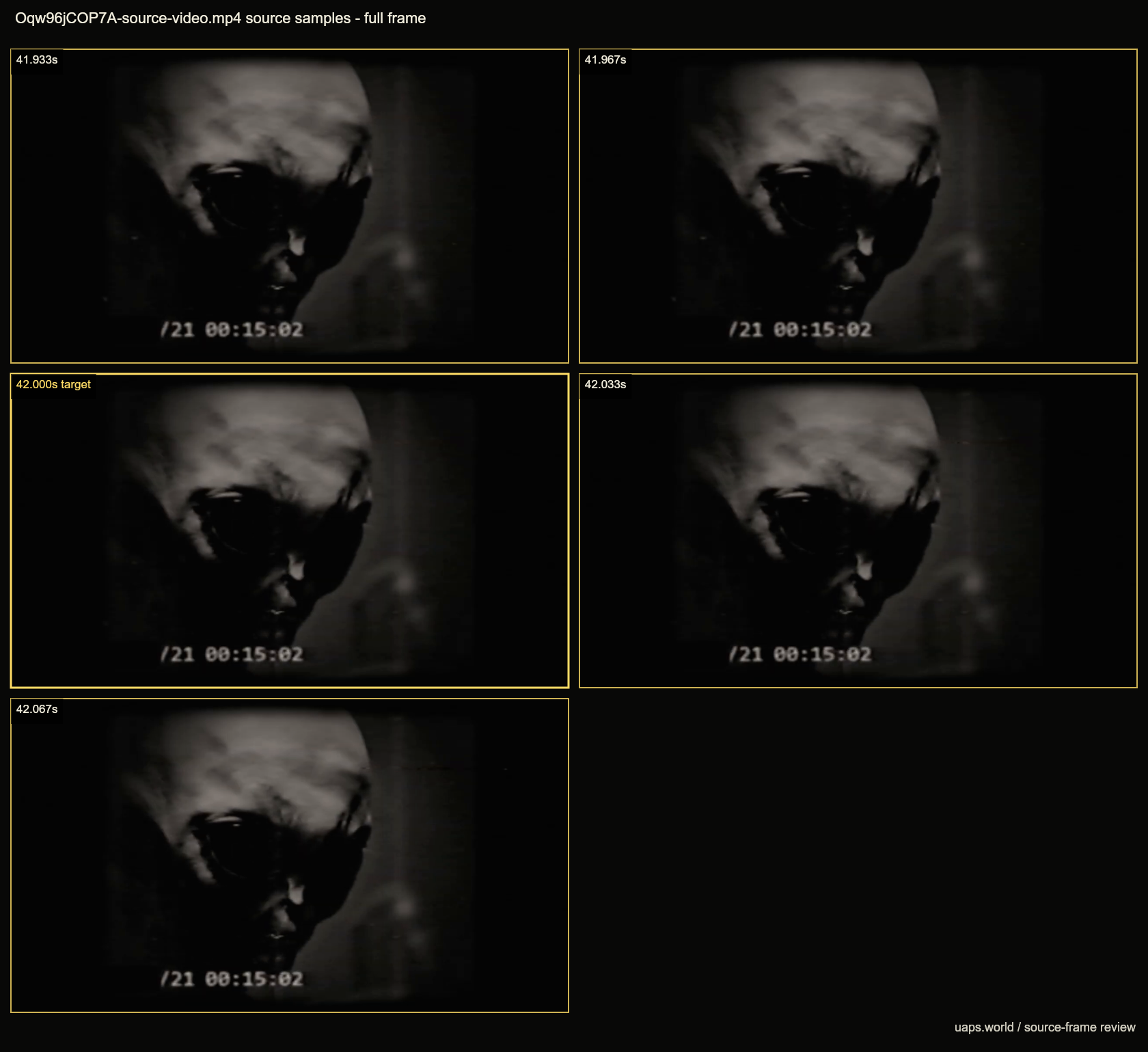 qtecqot Oqw96jCOP7A small body temporal consistency source frame contact sheet