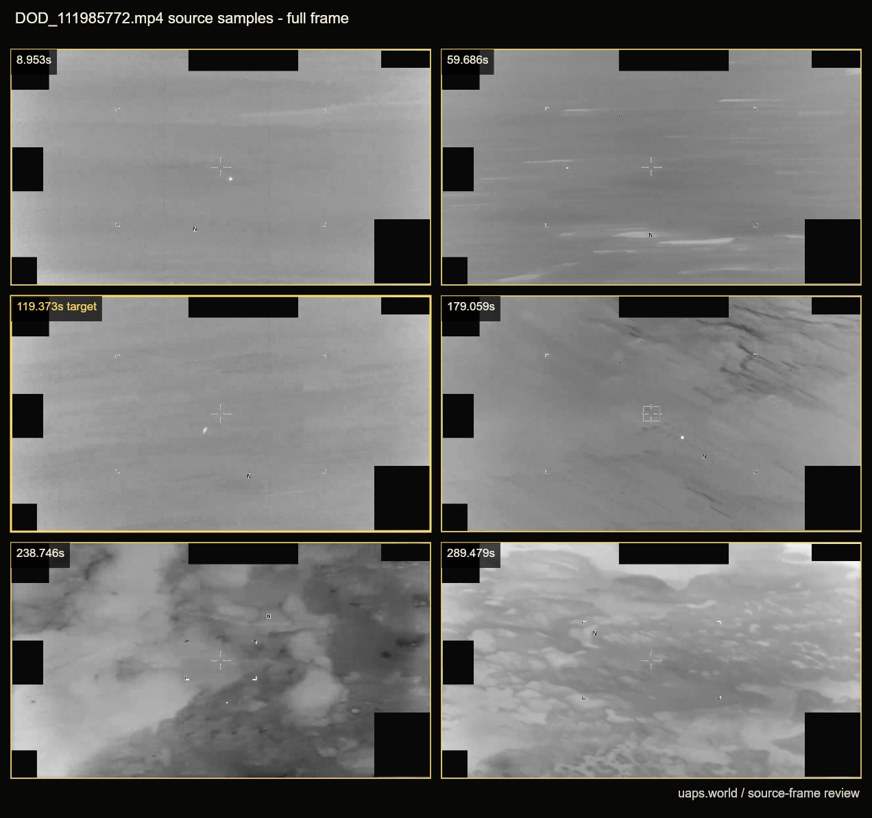 dow uap pr133 survey source frame contact sheet