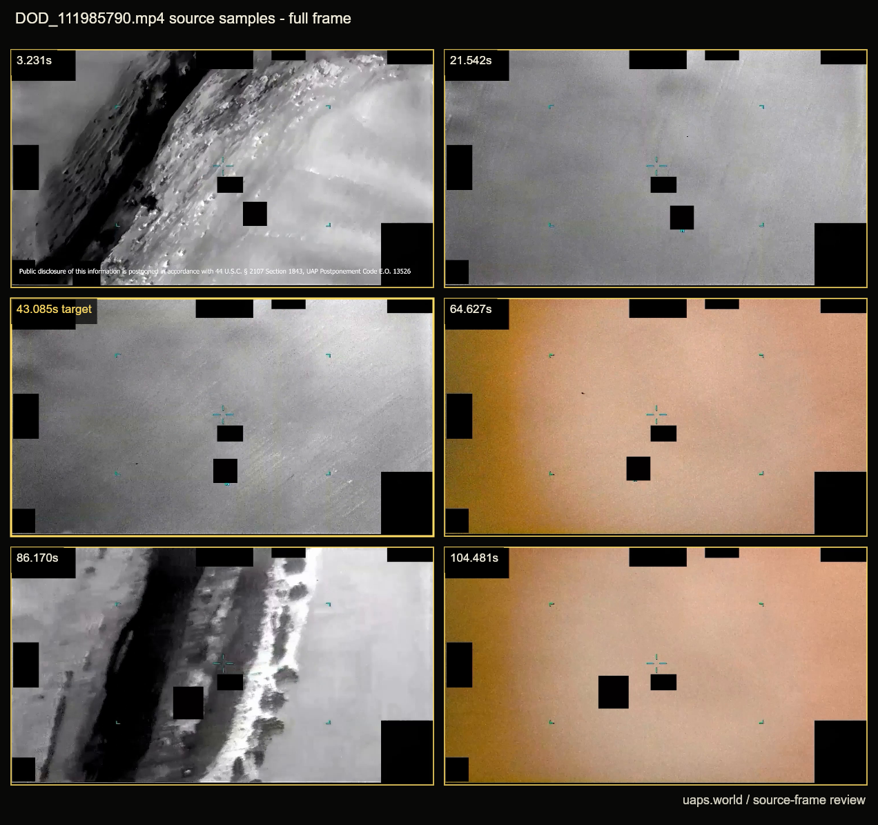 dow uap pr140 survey source frame contact sheet