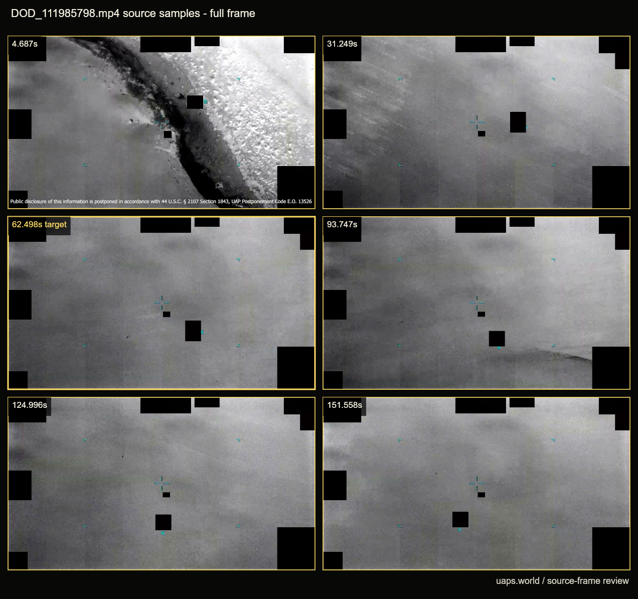 dow uap pr141 survey source frame contact sheet