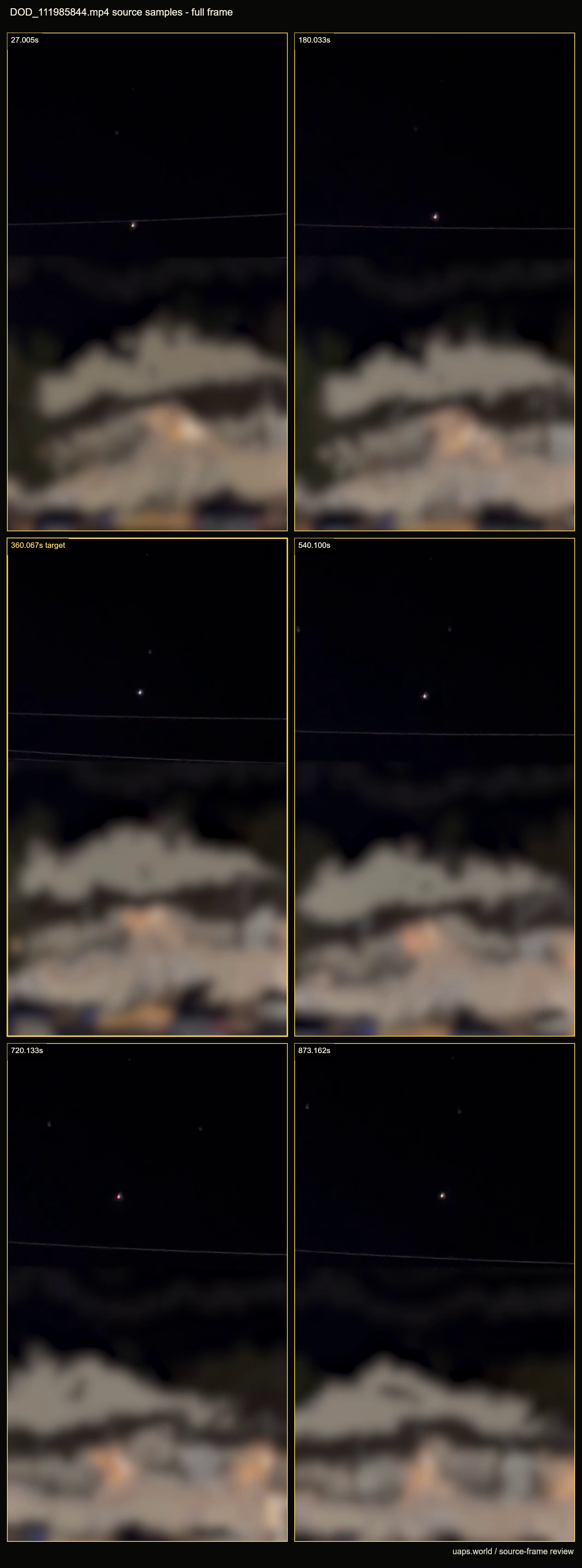 lle uap pr002 survey source frame contact sheet