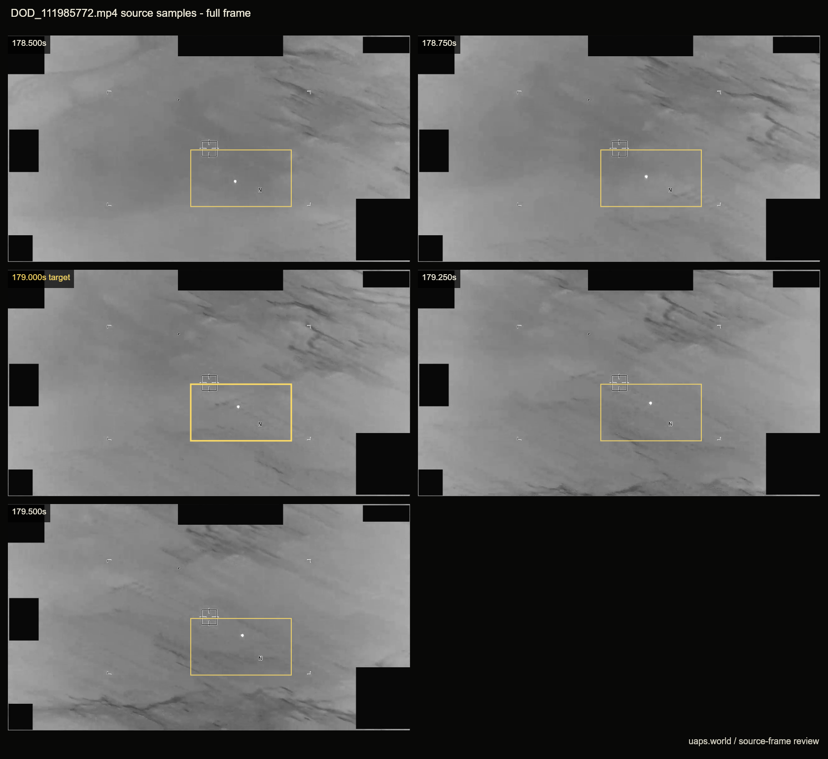 pr133 adjacent source frame contact sheet