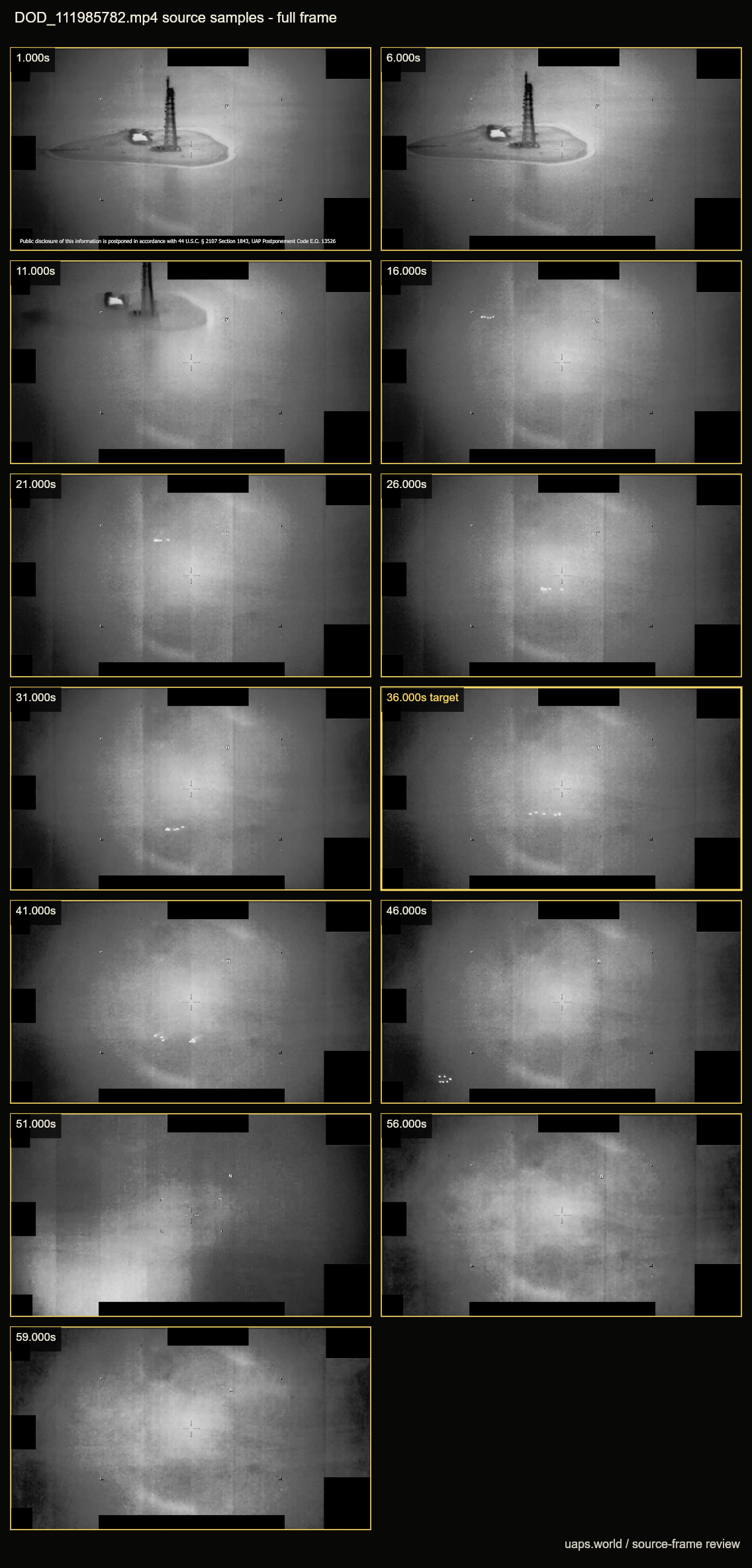 pr135 whole clip source frame contact sheet