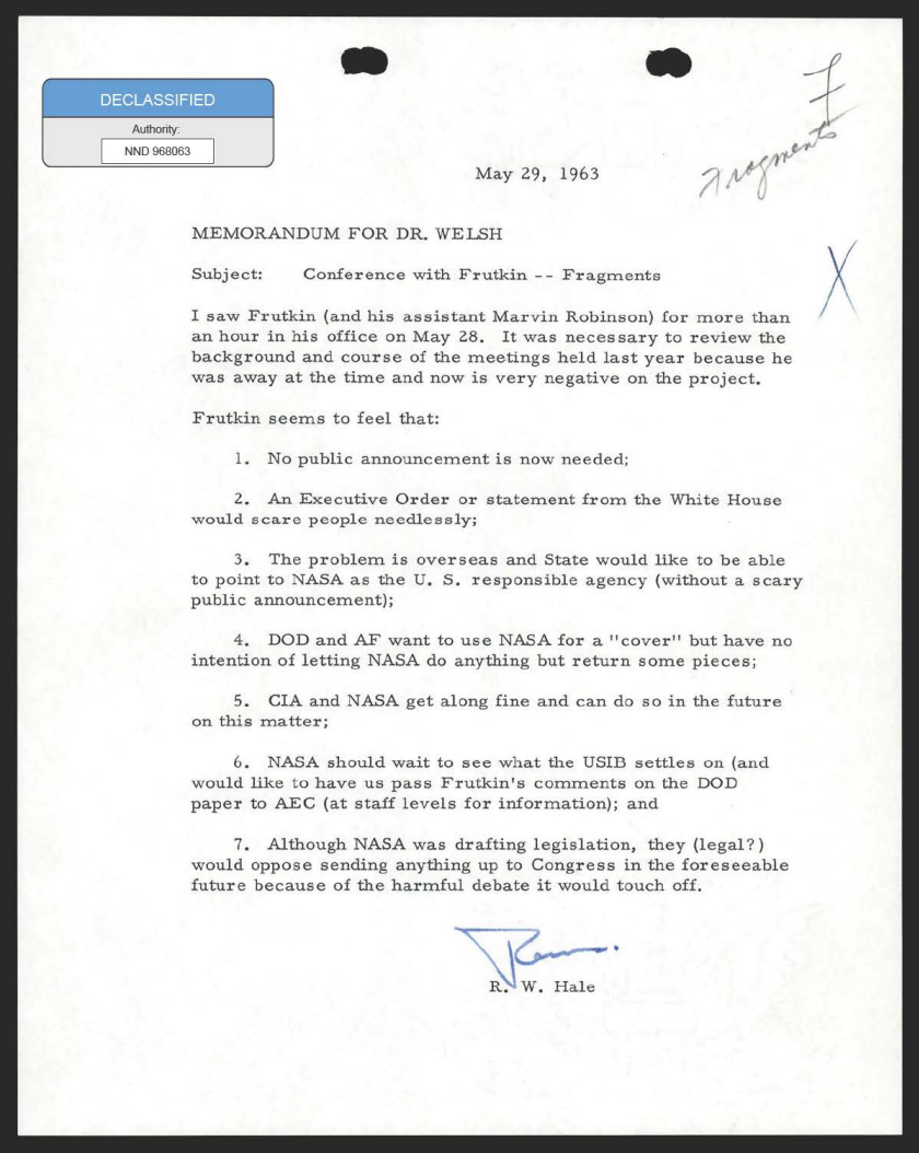 recovery memo source page 1