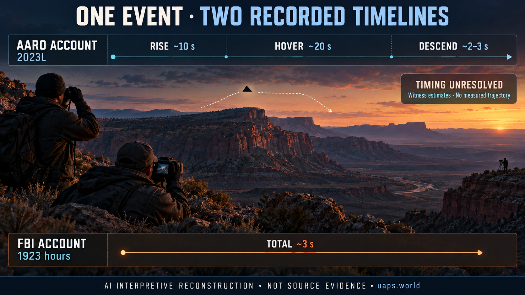 western triangle witness timeline interpretive reconstruction